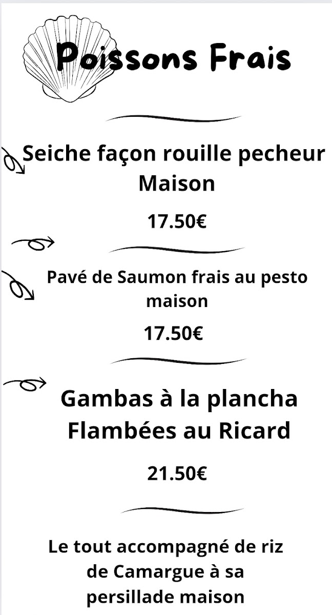 Menu Brasserie Des Arènes-4